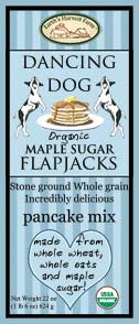 maple sugar flapjacks label